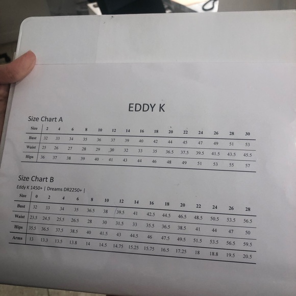 2020 Eddy K Mikado Silk Ballgown, NWT, never worn - Picture 7 of 7